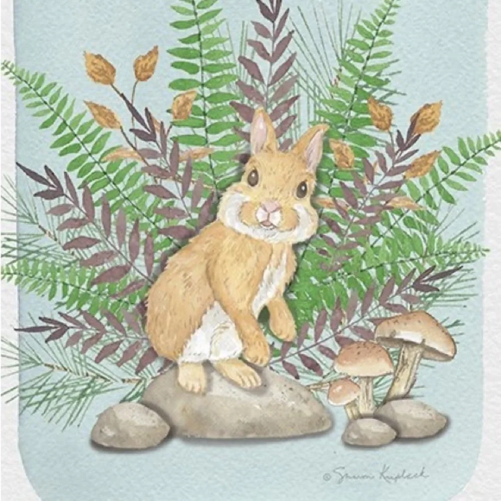 Bunny Mushroom Birthday Greeting Card, New, For Bundles Only 🍄🐇